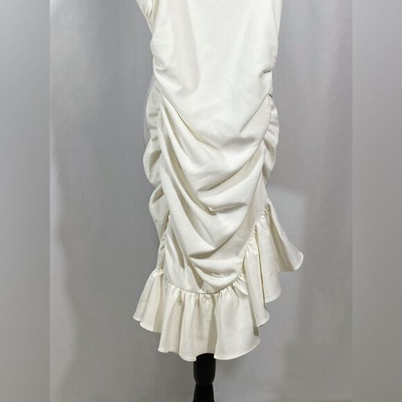 Cinq a Sept Lilith Ruched Minidress size 10 - Picture 7 of 12